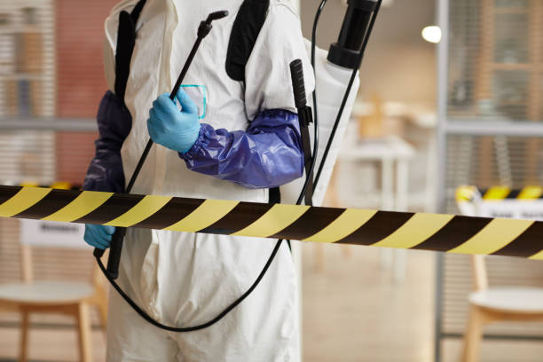Professional Blood Cleanup technician working in Fayetteville, TN